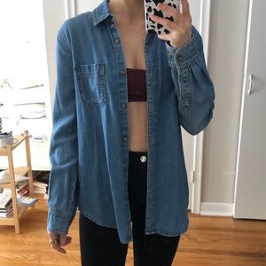 BDG Lightwash Denim Overshirt